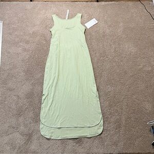 Women’s Lululemon Pima Cotton Open-Back Midi Dress Size 4